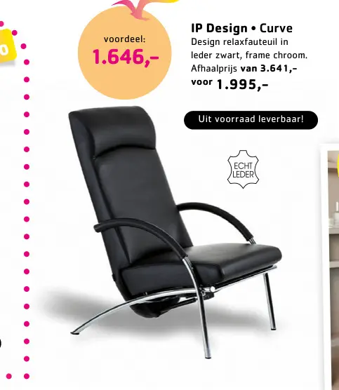Promotie: Relaxfauteuil