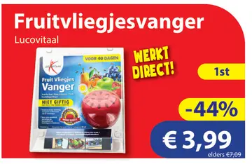 Aanbieding: Fruitvliegjesvanger