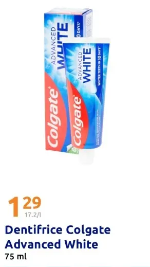 Offre: Dentifrice Advanced White