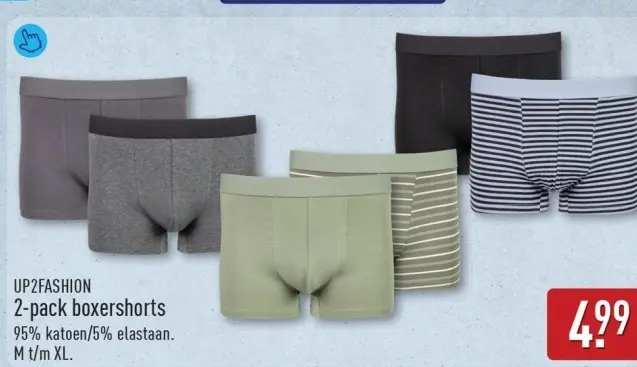 Aanbieding: boxershorts