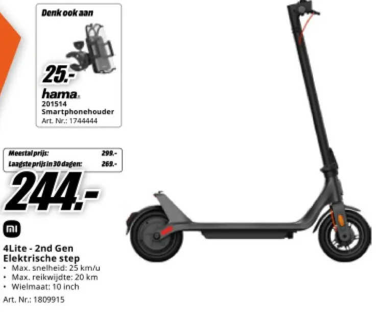 Aanbieding: 4Lite - 2nd Gen Elektrische step