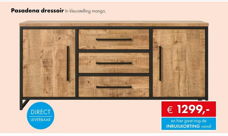 Promotie: Pasadena dressoir