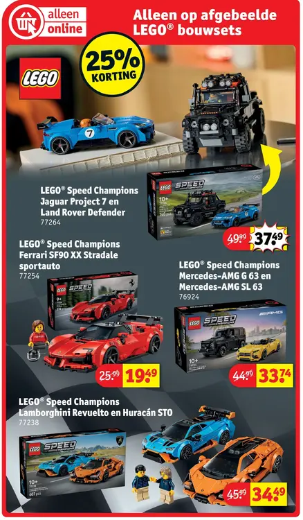 Aanbieding: LEGO Bouwsets