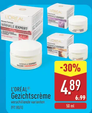 Promotie: Gezichtscrème