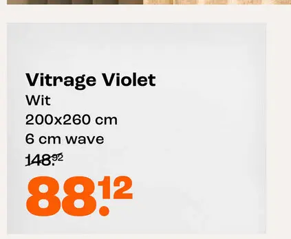 Aanbieding: Vitrage Violet