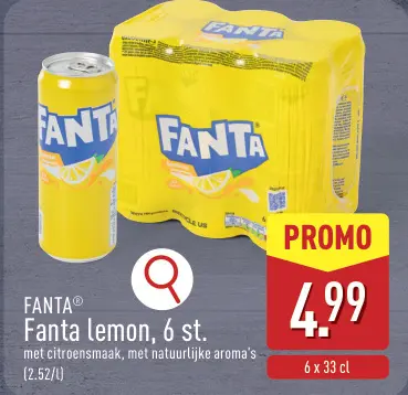 Promotie: Fanta lemon