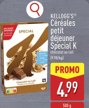 Offre: Céréales petit déjeuner Special K