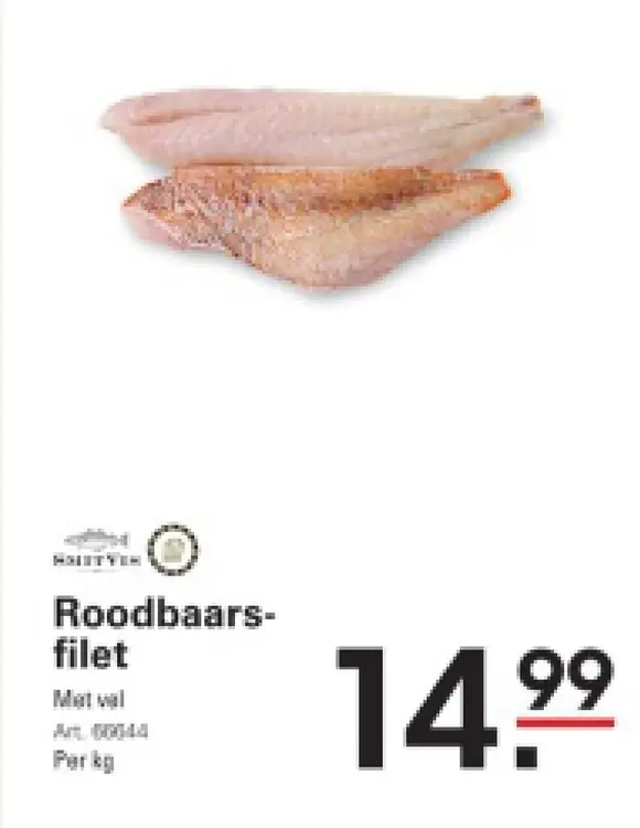 Promotie: Roodbaarsfilet