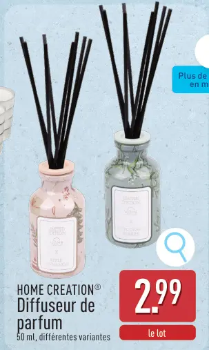 Offre: Diffuseur de parfum