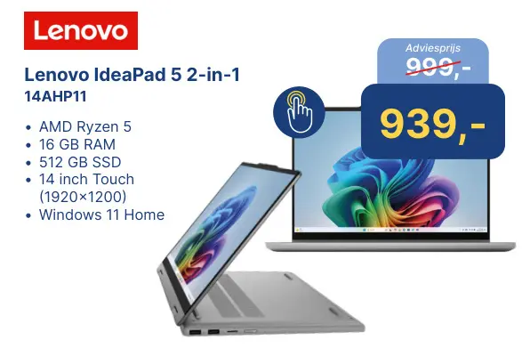 Aanbieding: IdeaPad 5 2-in-1 14AHP11