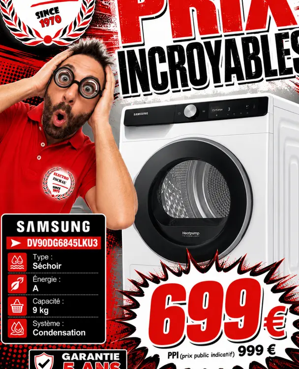 Offre: Machine à laver