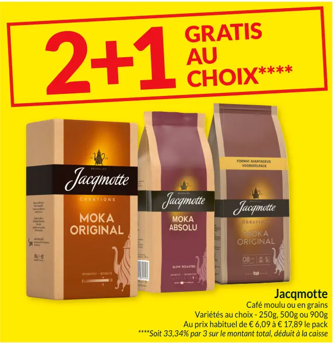 Offre: Café moulu ou en grains