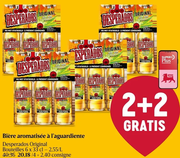 Offre: Bière aromatisée à l'aguardiente