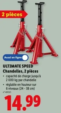 Offre: Chandelles