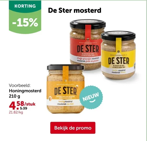 Promotie: De Ster mosterd