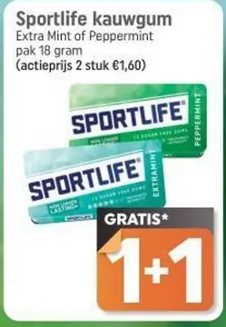 Aanbieding: Sportlife kauwgum