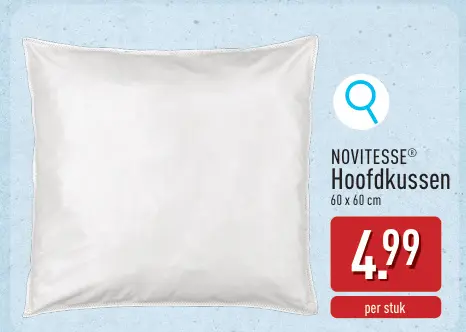Promotie: Hoofdkussen
