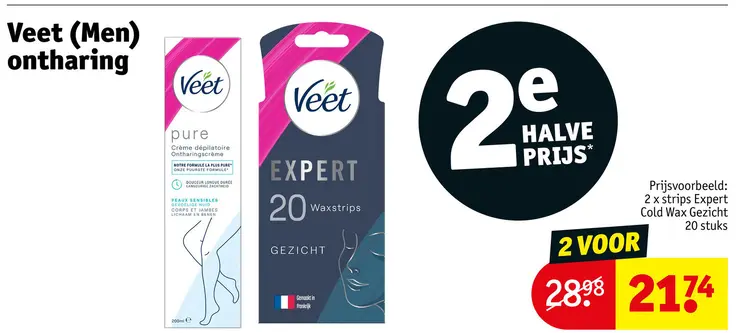 Promotie: Veet (Men) ontharing