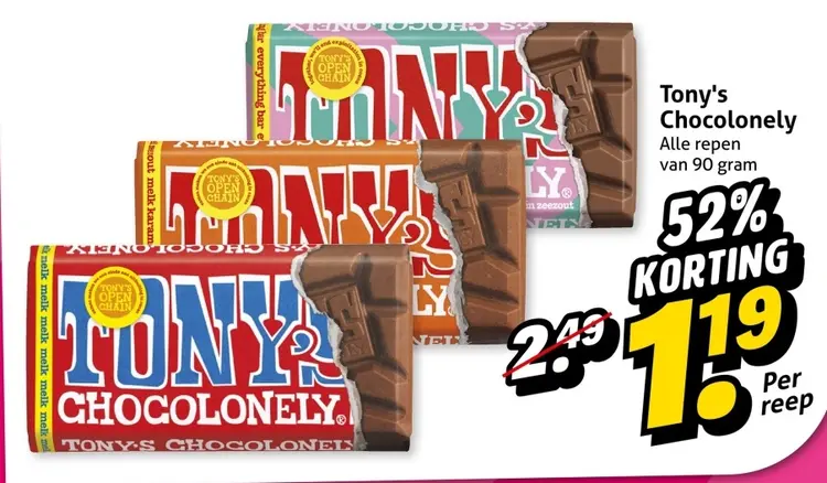 Aanbieding: Tony's Chocolonely