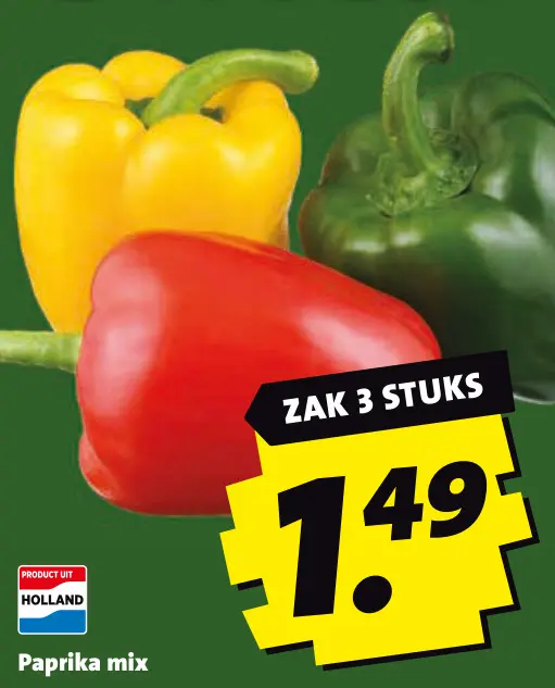 Aanbieding: Paprika mix