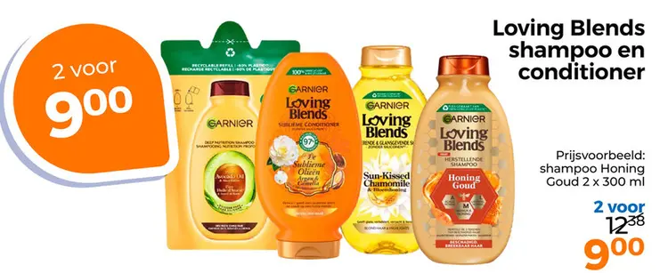 Aanbieding: Loving Blends shampoo en conditioner
