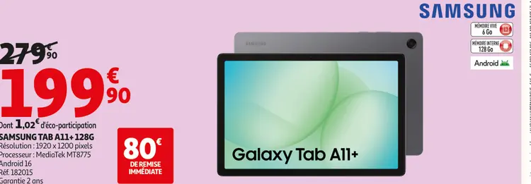 Promotie: Samsung tab a11+