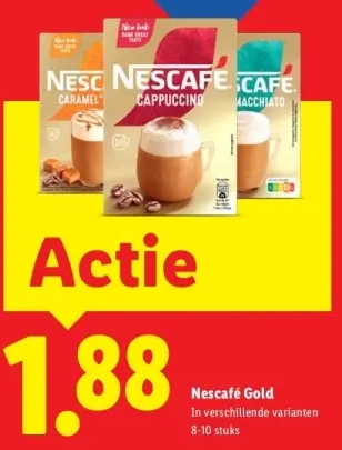 Aanbieding: Nescafé Gold