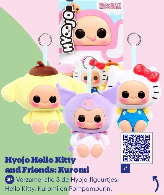 Promotie: Hyojo Hyojo Hello Kitty and Friends: Kuromi
