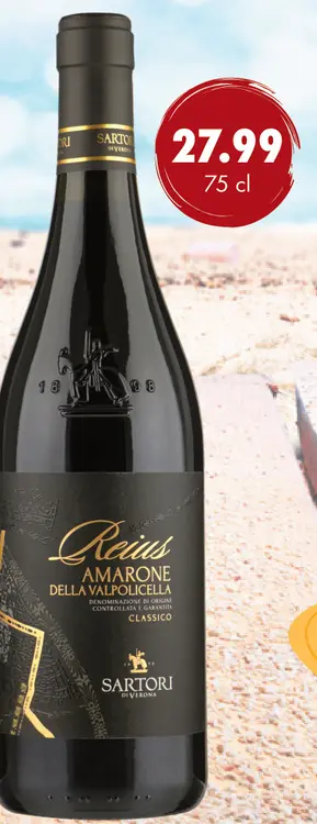 Aanbieding: Sartori Reius Amarone della Valpolicella