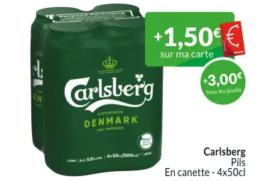 Offre: Carlsberg Pils