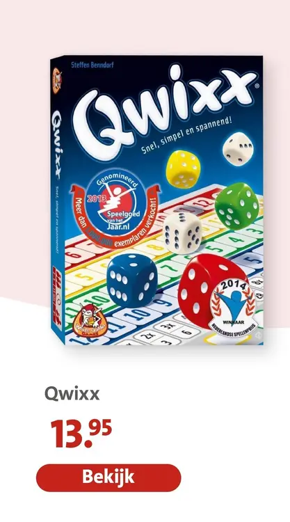 Aanbieding: Qwixx