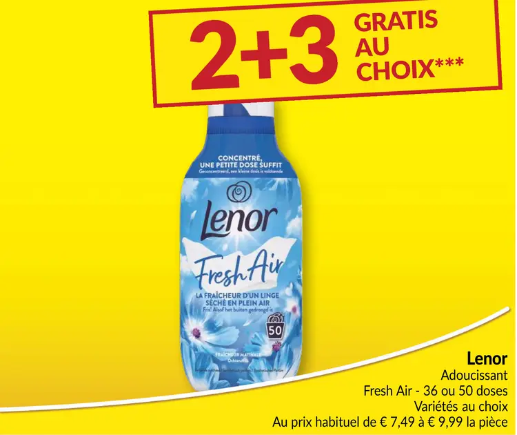 Offre: Adoucissant Fresh Air