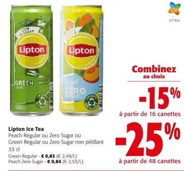 Offre: Lipton Ice Tea