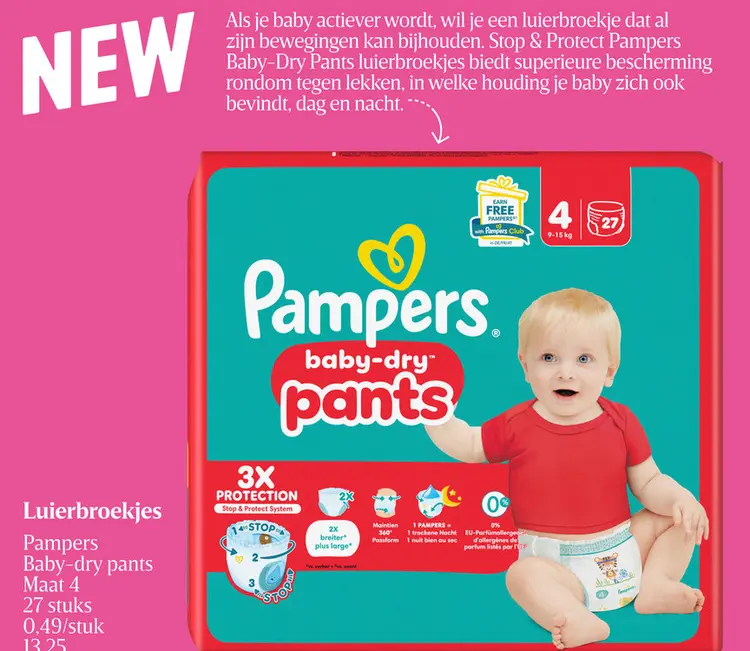 Aanbieding: Luierbroekjes | Maat 4
