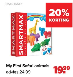 Aanbieding: My First Safari animals