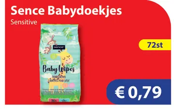 Aanbieding: Sence Babydoekjes