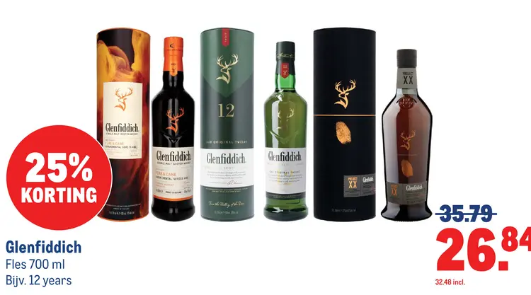 Aanbieding: Glenfiddich