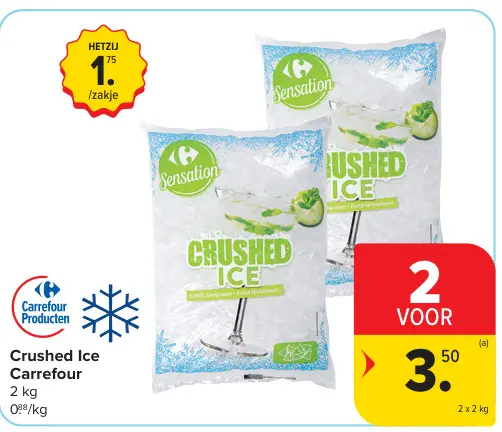Promotie: Crushed Ice