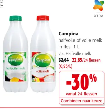 Promotie: Halfvolle of volle melk