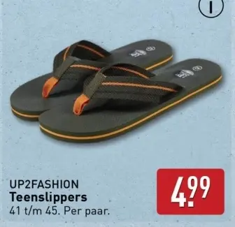 Aanbieding: UP2FASHION Teenslippers
