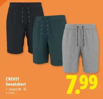 Promotie: Sweatshort