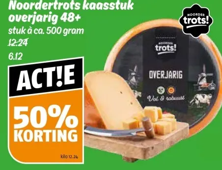 Aanbieding: kaasstuk overjarig 48+