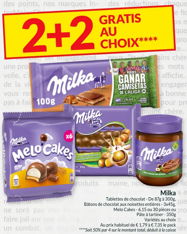 Offre: Milka