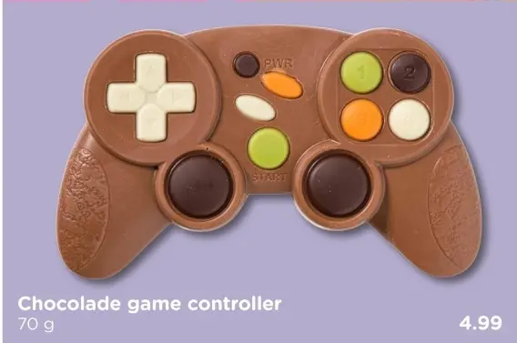 Aanbieding: Chocolade game controller