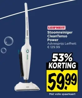 Aanbieding: Stoomreiniger CleanTenso Power