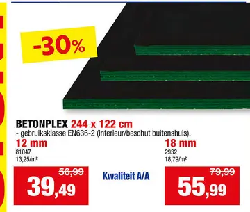Aanbieding: Betonplex