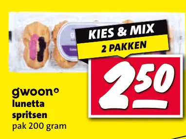Aanbieding: Lunetta spritsen