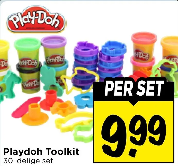 Aanbieding: Playdoh Toolkit