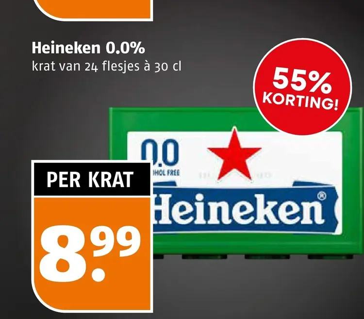 Aanbieding: Heineken 0.0%