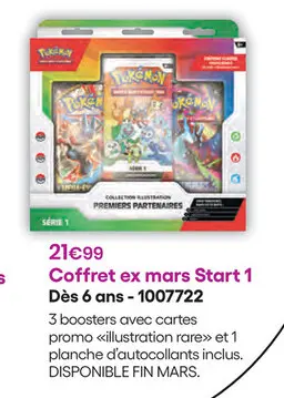Offre: Coffret ex mars Start 1